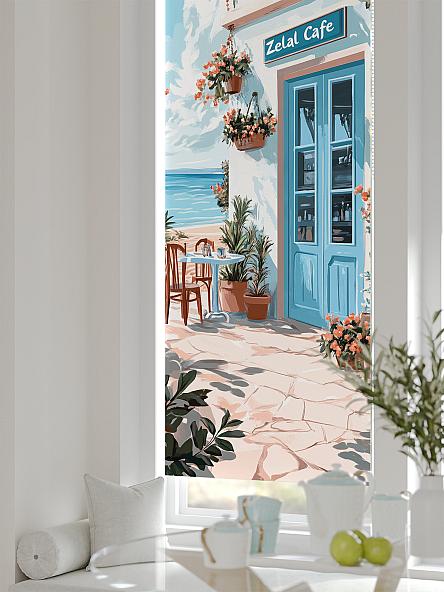 Рулонная штора для кухни для детской Рилварт - 451 - ширина 68 см - фото 4