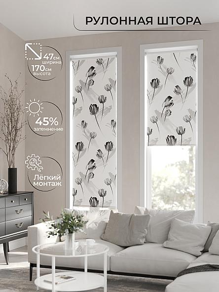 Рулонная штора Ранфрик - 12 - ширина 47 см - фото 2