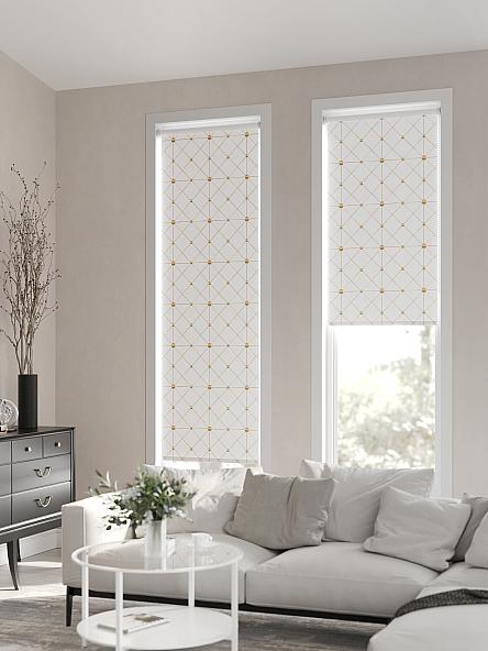 Рулонная штора Ранфрик - 23 - ширина 47 см