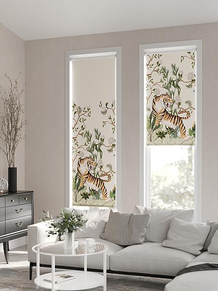 Рулонная штора Ранфрик - 28 - ширина 47 см