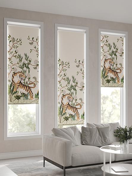 Рулонная штора Ранфрик - 28 - ширина 47 см - фото 6