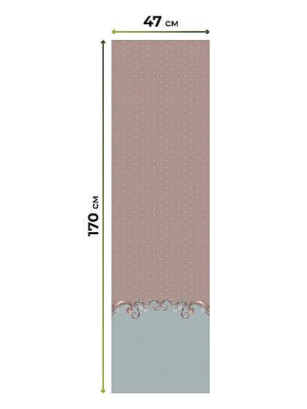 Рулонная штора Ранфрик - 39 - ширина 47 см - фото 5