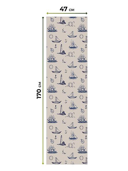 Рулонная штора Ранфрик - 42 - ширина 47 см - фото 5