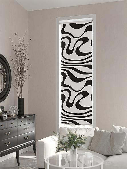 Рулонная штора Ранфрик - 53 - ширина 47 см - фото 3