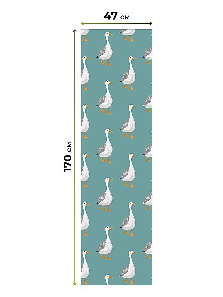 Рулонная штора Ранфрик - 54 - ширина 47 см - фото 5