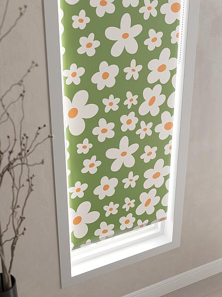 Рулонная штора Ранфрик - 57 - ширина 47 см - фото 4