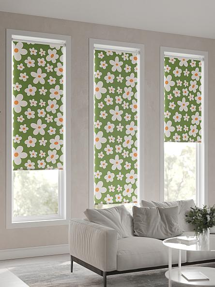 Рулонная штора Ранфрик - 57 - ширина 47 см - фото 6