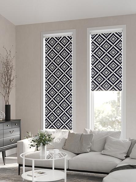 Рулонная штора Ранфрик - 60 - ширина 47 см