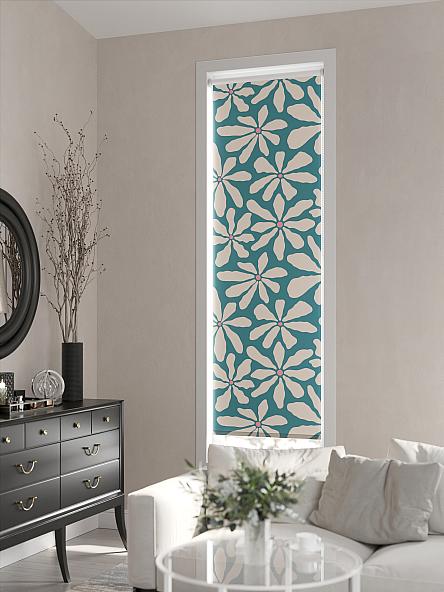 Рулонная штора Ранфрик - 62 - ширина 47 см - фото 3