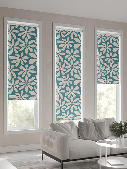 Рулонная штора Ранфрик - 62 - ширина 47 см - фото 6