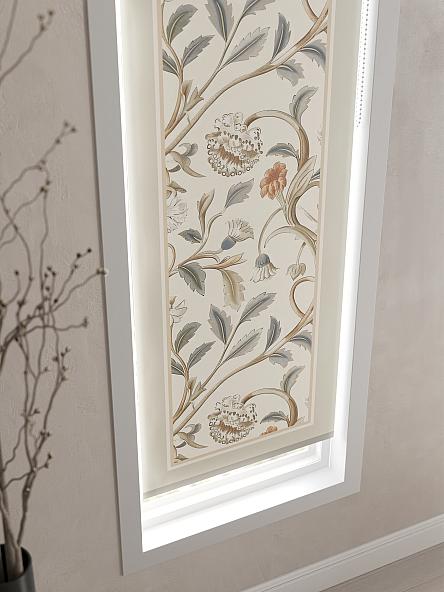 Рулонная штора Ранфрик - 69 - ширина 47 см - фото 4