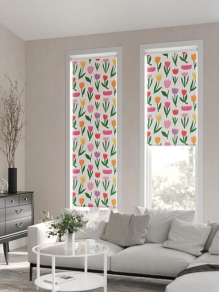 Рулонная штора Ранфрик - 70 - ширина 47 см