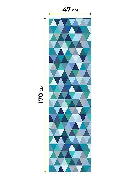 Рулонная штора Ранфрик - 74 - ширина 47 см - фото 5