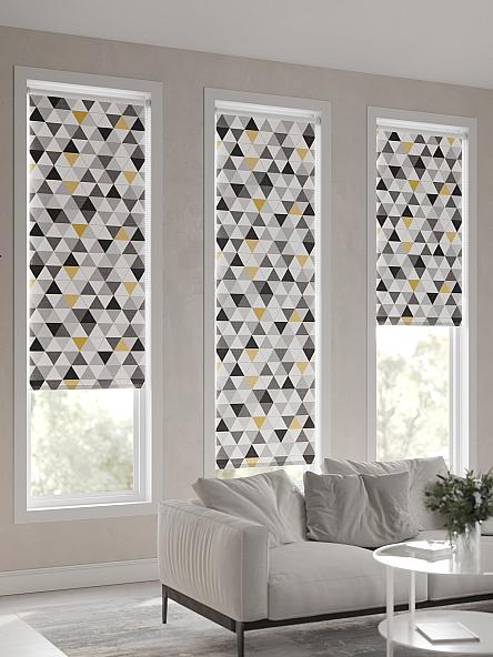 Рулонная штора Ранфрик - 75 - ширина 47 см - фото 6