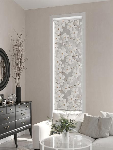 Рулонная штора Ранфрик - 82 - ширина 47 см - фото 3