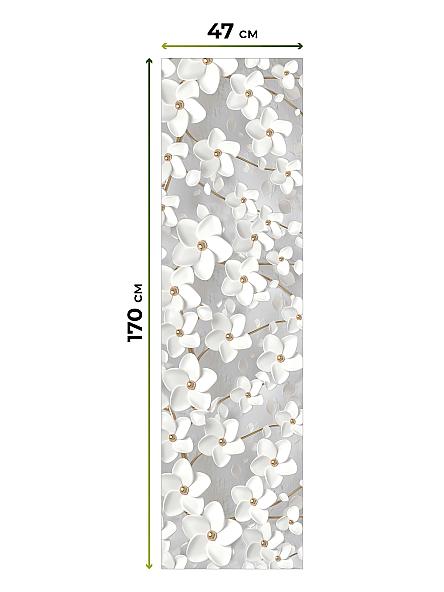 Рулонная штора Ранфрик - 82 - ширина 47 см - фото 5
