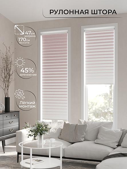 Рулонная штора Ранфрик - 83 - ширина 47 см - фото 2
