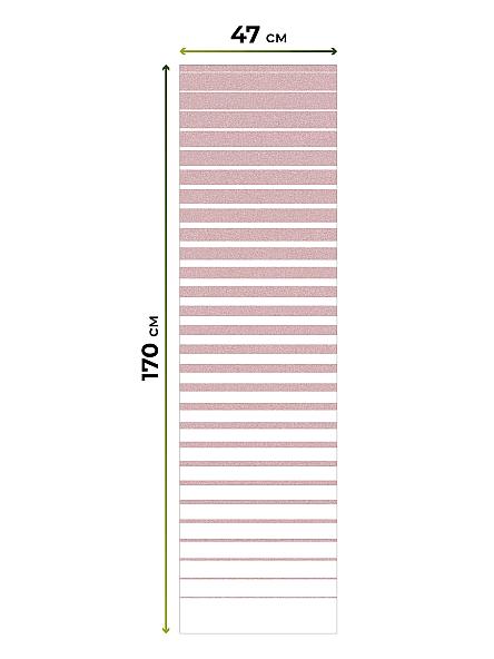 Рулонная штора Ранфрик - 83 - ширина 47 см - фото 5