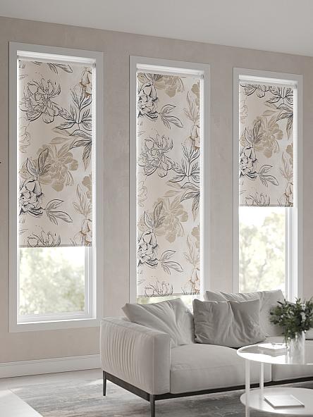 Рулонная штора Ранфрик - 95 - ширина 47 см - фото 6