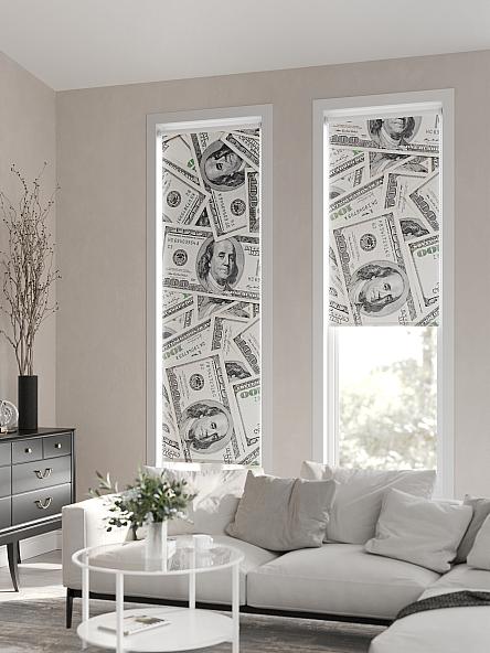 Рулонная штора Ранфрик - 97 - ширина 47 см