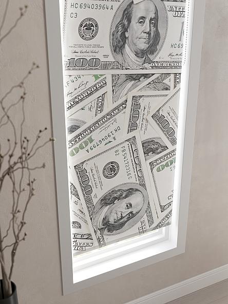 Рулонная штора Ранфрик - 97 - ширина 47 см - фото 4