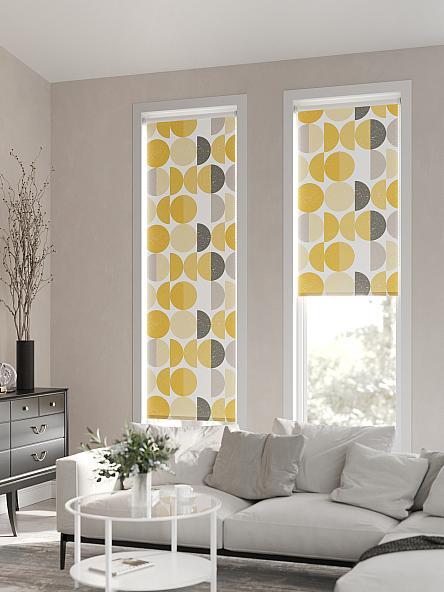 Рулонная штора Ранфрик - 101 - ширина 47 см