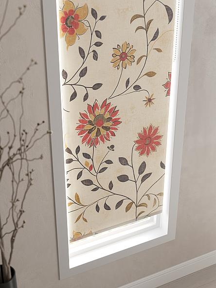 Рулонная штора Ранфрик - 102 - ширина 47 см - фото 4