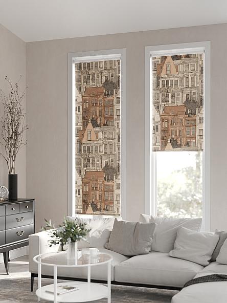 Рулонная штора Ранфрик - 103 - ширина 47 см