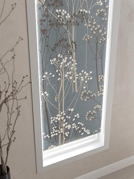 Рулонная штора Ранфрик - 106 - ширина 47 см - фото 4