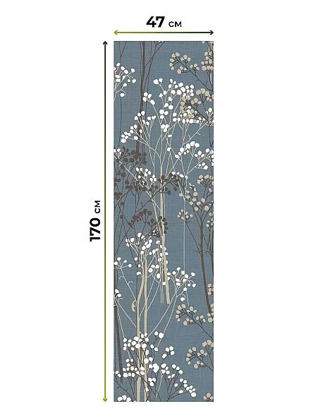 Рулонная штора Ранфрик - 106 - ширина 47 см - фото 5