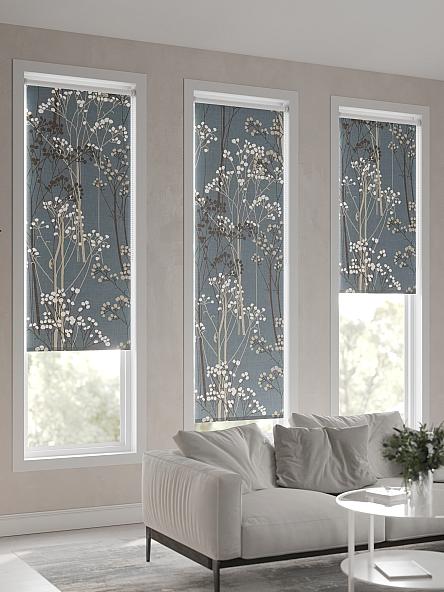 Рулонная штора Ранфрик - 106 - ширина 47 см - фото 6