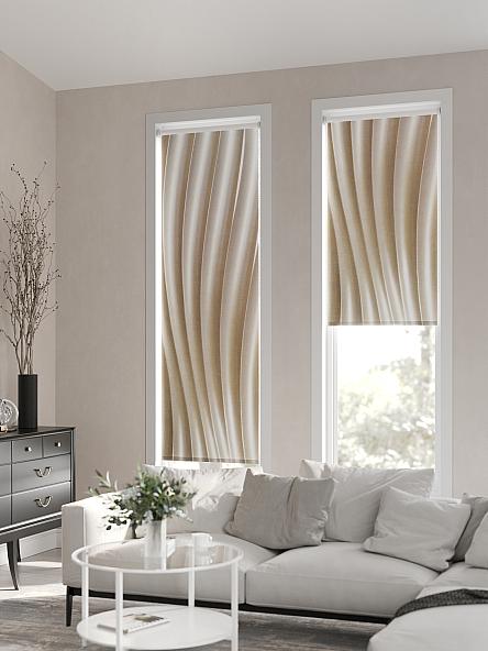 Рулонная штора Ранфрик - 109 - ширина 47 см