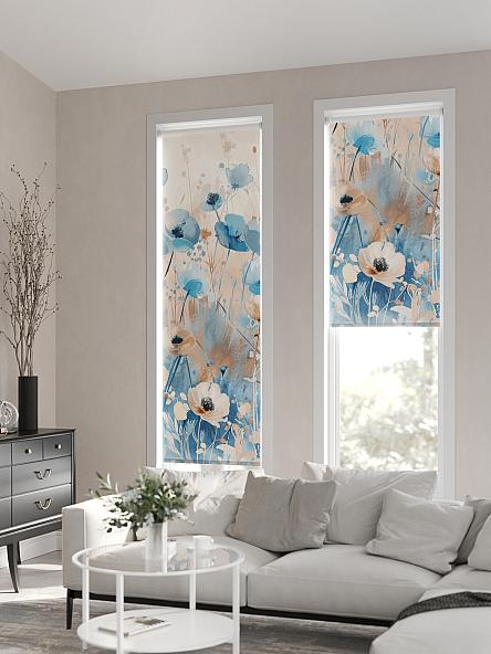 Рулонная штора Ранфрик - 110 - ширина 47 см