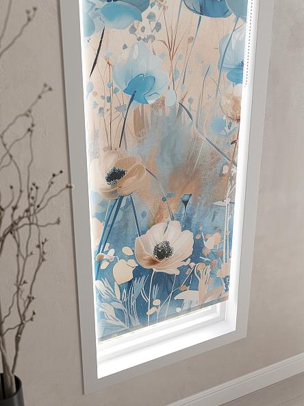 Рулонная штора Ранфрик - 110 - ширина 47 см - фото 4