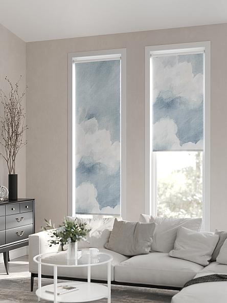 Рулонная штора Ранфрик - 111 - ширина 47 см