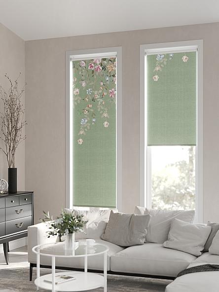 Рулонная штора Ранфрик - 112 - ширина 47 см