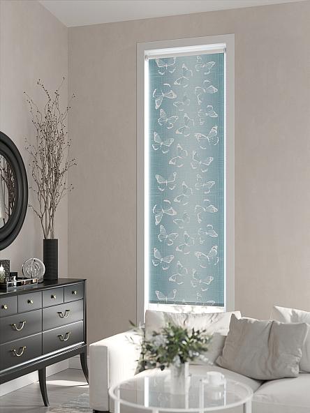 Рулонная штора Ранфрик - 114 - ширина 47 см - фото 3