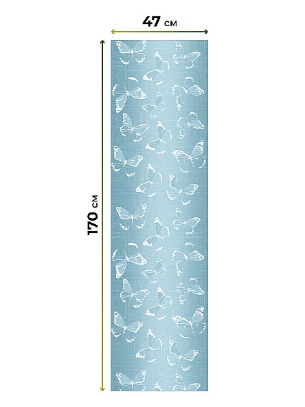 Рулонная штора Ранфрик - 114 - ширина 47 см - фото 5