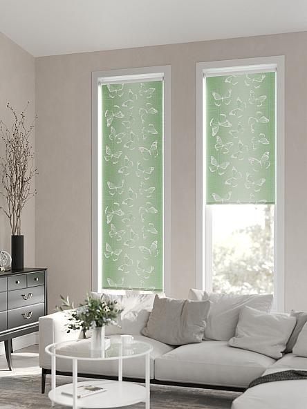 Рулонная штора Ранфрик - 115 - ширина 47 см