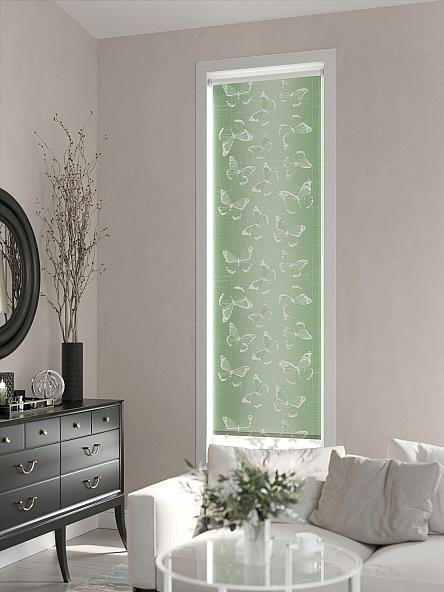 Рулонная штора Ранфрик - 115 - ширина 47 см - фото 3