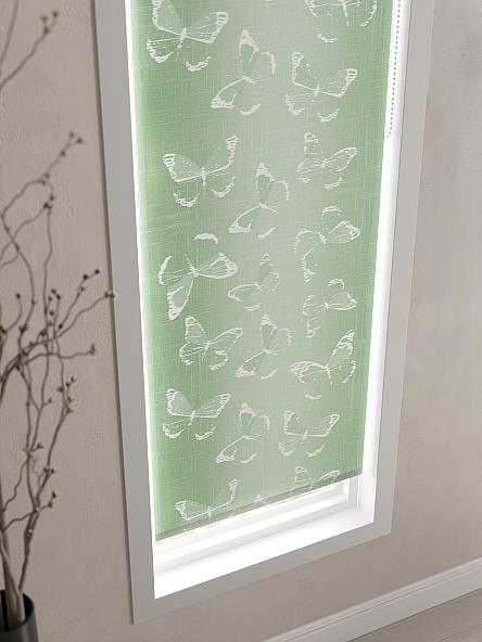 Рулонная штора Ранфрик - 115 - ширина 47 см - фото 4