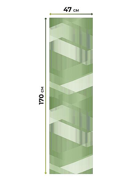 Рулонная штора Ранфрик - 119 - ширина 47 см - фото 5
