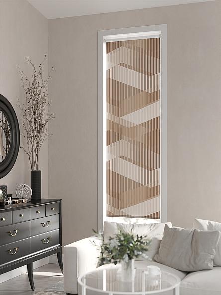 Рулонная штора Ранфрик - 121 - ширина 47 см - фото 3