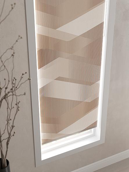 Рулонная штора Ранфрик - 121 - ширина 47 см - фото 4