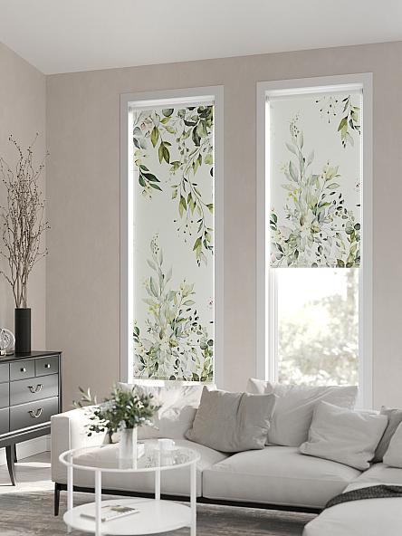 Рулонная штора Ранфрик - 125 - ширина 47 см