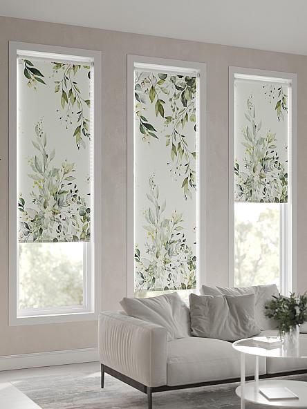 Рулонная штора Ранфрик - 125 - ширина 47 см - фото 6