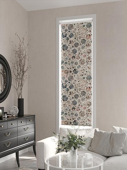 Рулонная штора Ранфрик - 126 - ширина 47 см - фото 3