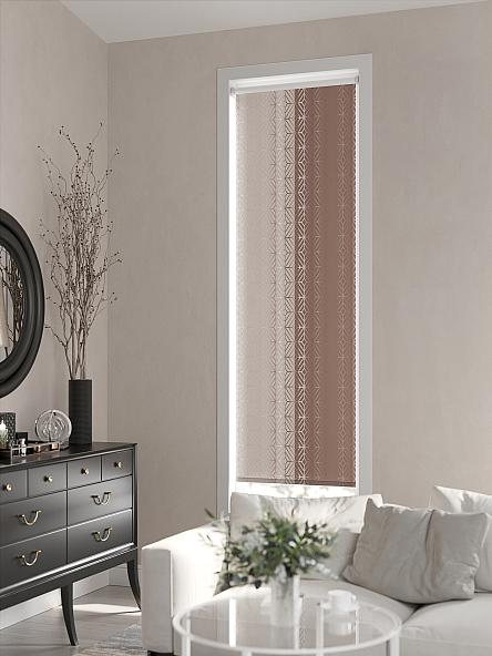 Рулонная штора Ранфрик - 130 - ширина 47 см - фото 3