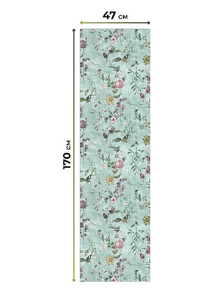 Рулонная штора Ранфрик - 132 - ширина 47 см - фото 5