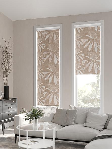 Рулонная штора Ранфрик - 133 - ширина 47 см